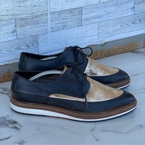 J. Shoes silena metallics oxford size 9.5